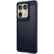 Силиконовый (TPU) чехол MOFI Carbon Fiber для Motorola Edge 50 Ultra - Blue (354026L). Фото 2 из 10