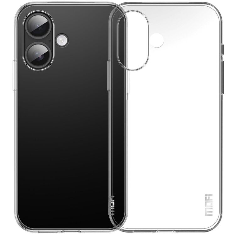 Силіконовий (TPU) чохол MOFI Thin Guard для Apple iPhone 17 - Transparent: фото 1 з 10