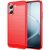 Силиконовый (TPU) чехол UniCase Carbon для OPPO A6x - Red: фото 1 из 8