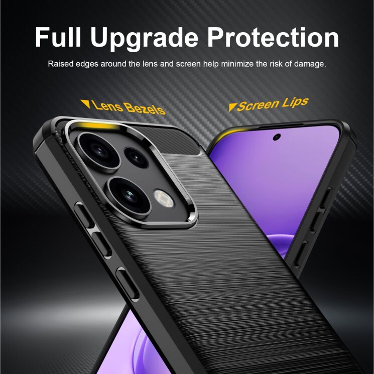 Силиконовый (TPU) чехол UniCase Carbon для OPPO Reno 16 F/FS - Blue (413412L) Силиконовый (TPU) чехол UniCase Carbon для OPPO Reno 16 F/FS - Blue: фото 3 из 9