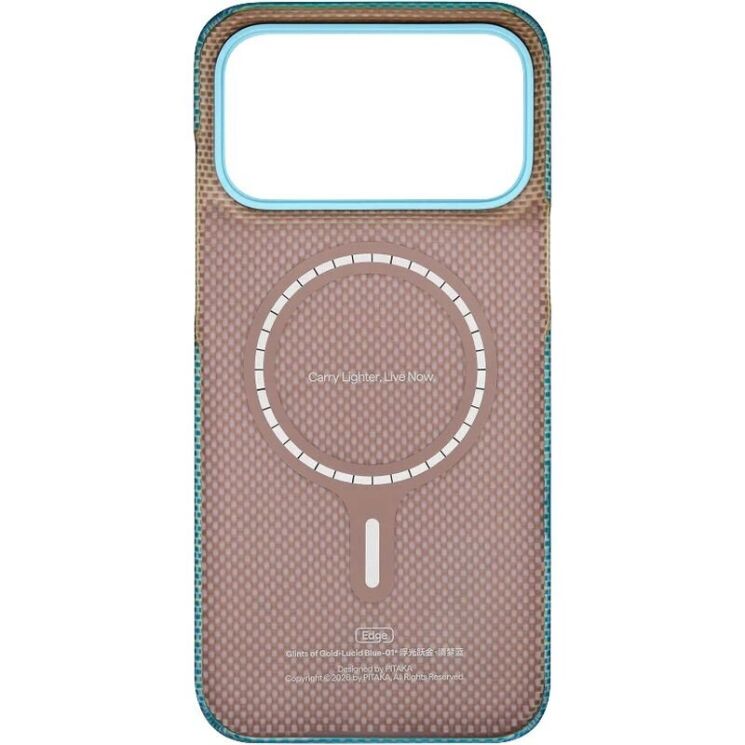Ультратонкий чохол Pitaka Edge Case для iPhone 18 Pro Max (KI1812PM) - Lucid Blue (423968LB) Ультратонкий чохол Pitaka Edge Case для iPhone 18 Pro Max (KI1812PM) - Lucid Blue: фото 2 з 12