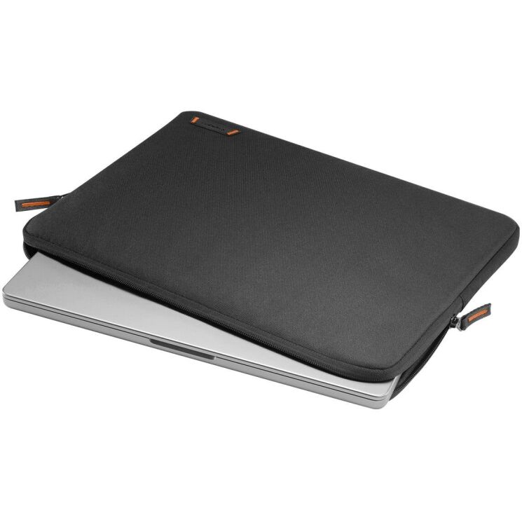 Универсальный чехол Spigen (SGP) Basic Laptop Pouch для ноутбука диагональю 13-14 дюймов (AFA07004) - Black: фото 3 из 14