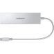 USB HUB Samsung Multiport Adapter (Type-C + 2USB + HDMI + RJ45) EE-P5400USEGEU - Silver (896364S). Фото 2 з 3
