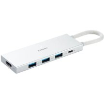 USB HUB Xiaomi 5 in 1 (Type-C to 3USB+Type-C+HDMI) BHR8804GL - White: фото 1 з 13