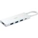 USB HUB Xiaomi 5 in 1 (Type-C to 3USB+Type-C+HDMI) BHR8804GL - White (896314W). Фото 1 з 13