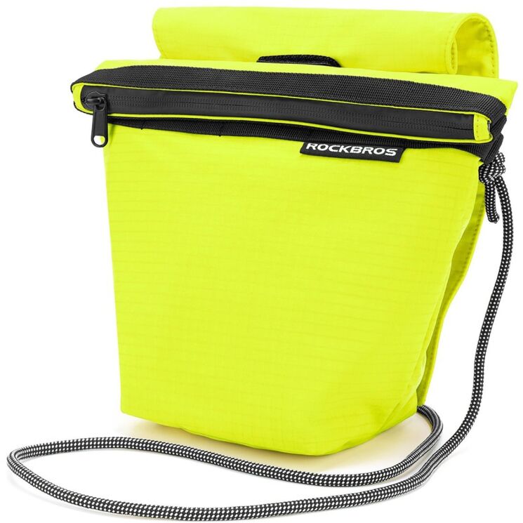 Велосипедная сумка ROCKBROS W20 Nylon Bag - Green: фото 1 из 11