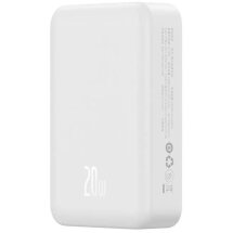 Зовнішній акумулятор Baseus Magnetic Mini 20W (20000mAh) PPCX150002 - White: фото 1 з 26