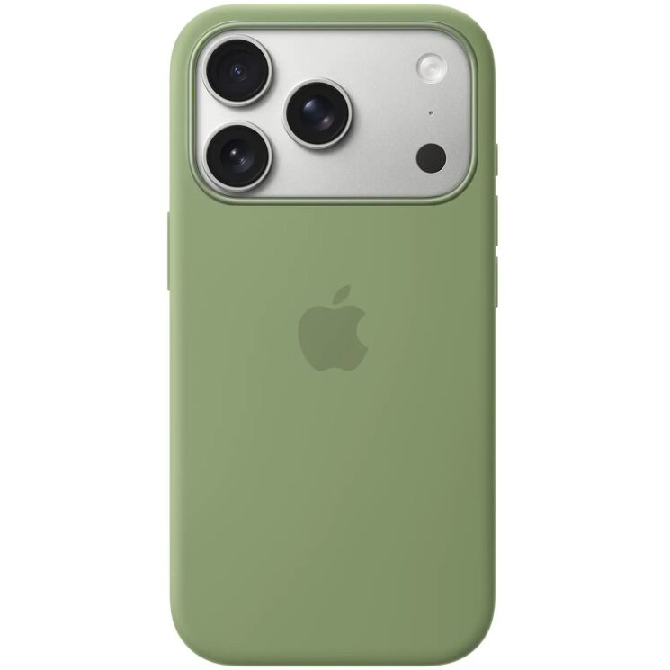 Захисний чохол Copiex Silicone Case with MagSafe для Apple iPhone 17 Pro - Light Moss: фото 1 з 2