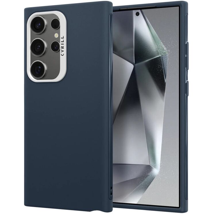 Защитный чехол Cyrill UltraColorby Spigen для Samsung Galaxy S24 Ultra (S928) - Deep Sea: фото 1 из 10