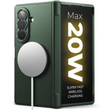 Защитный чехол Ringke Onyx Flap Magnetic для Samsung Galaxy Fold 8 Ultra (8800380460461) - Dark Green: фото 1 из 24