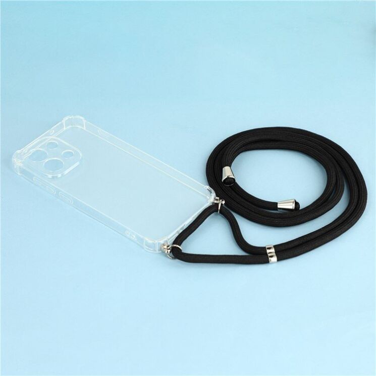 Захисний чохол UniCase AirBag with Strap для OnePlus 13T - Transparent: фото 2 з 4