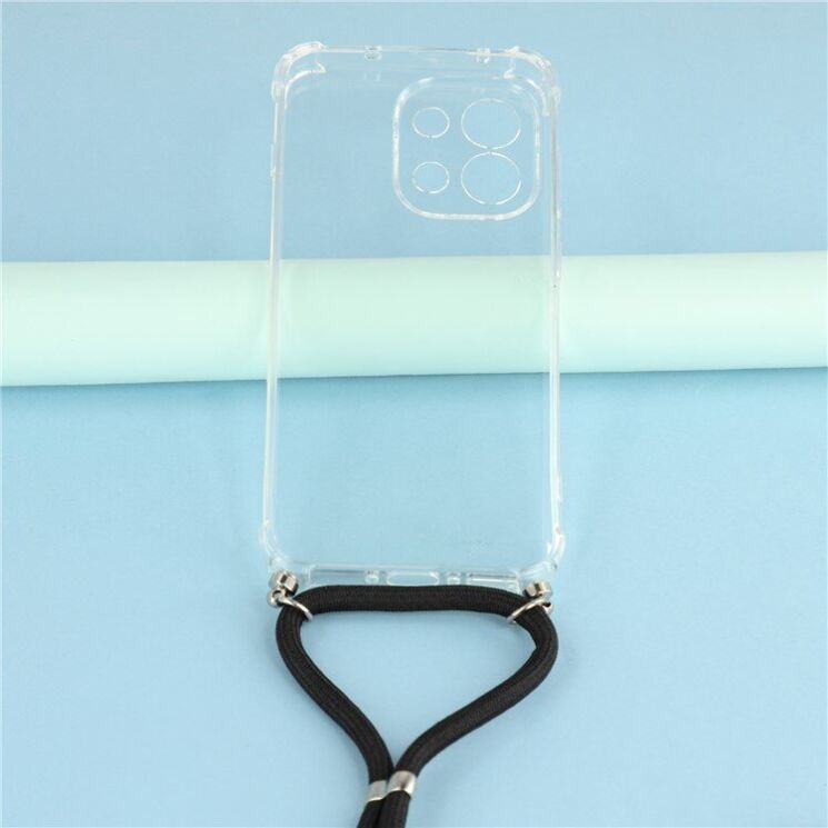 Захисний чохол UniCase AirBag with Strap для OnePlus 13T - Transparent: фото 4 з 4