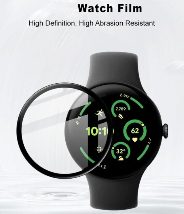 Захисна плівка IMAK Watch Film для Google Pixel Watch 3 (41mm) - Black: фото 6 з 10