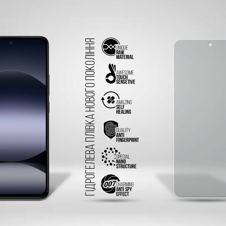 Захисна плівка на екран ArmorStandart Anti-spy для Xiaomi Redmi Note 14 4G: фото 2 з 6