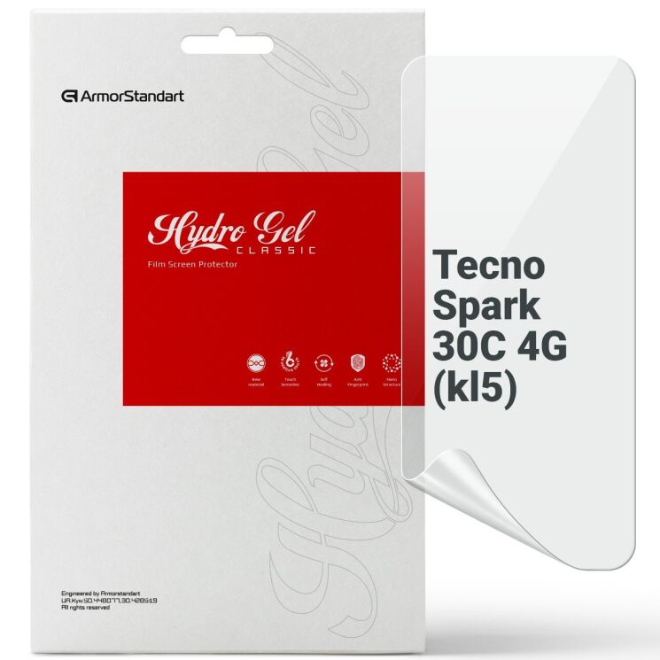 Захисна плівка на екран ArmorStandart Clear для TECNO Spark 30C: фото 1 з 5