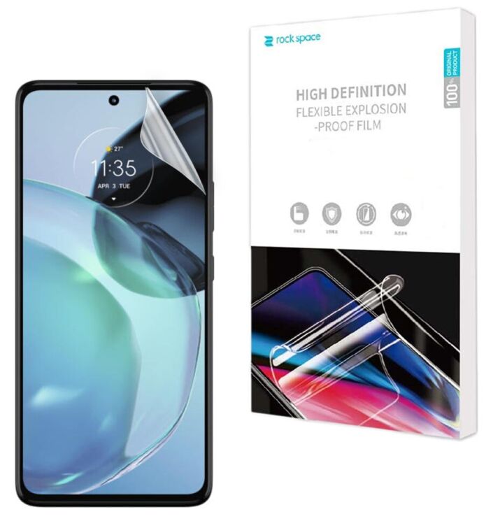 Защитная пленка на экран RockSpace Explosion-Proof SuperClear для Motorola Moto G72: фото 1 из 10
