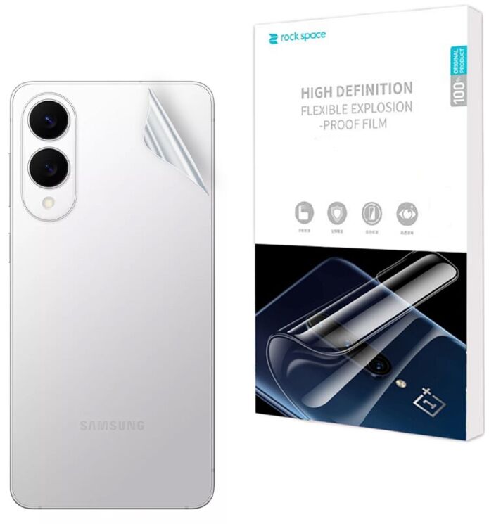 Захисна плівка на задню панель RockSpace Explosion-Proof SuperClear для Samsung Galaxy S25 Edge (S937): фото 1 з 9