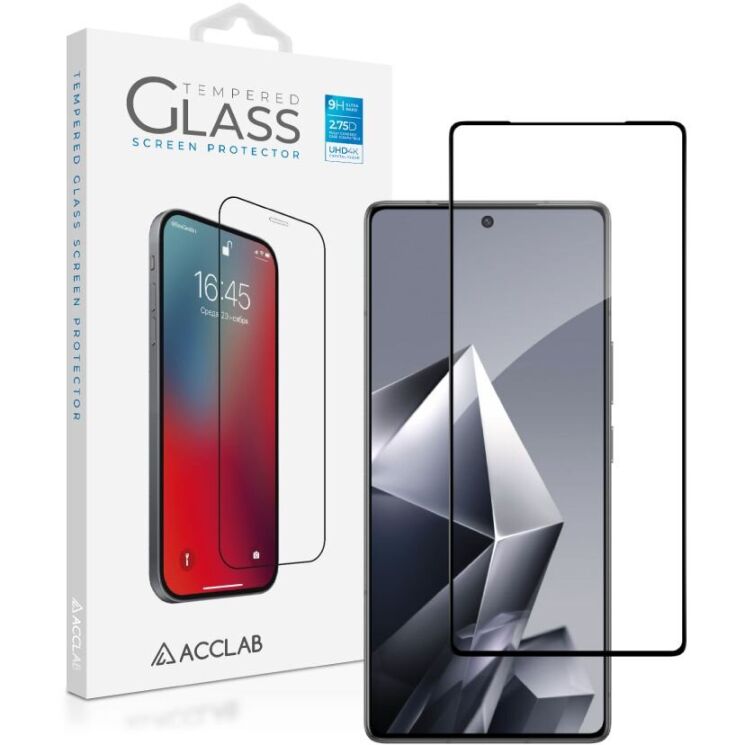Захисне скло ACCLAB Full Glue для Infinix Note 50 Pro Plus - Black (405100B) Захисне скло ACCLAB Full Glue для Infinix Note 50 Pro Plus - Black: фото 1 з 7
