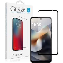 Защитное стекло ACCLAB Full Glue для Motorola Moto G57 Power - Black: фото 1 из 7