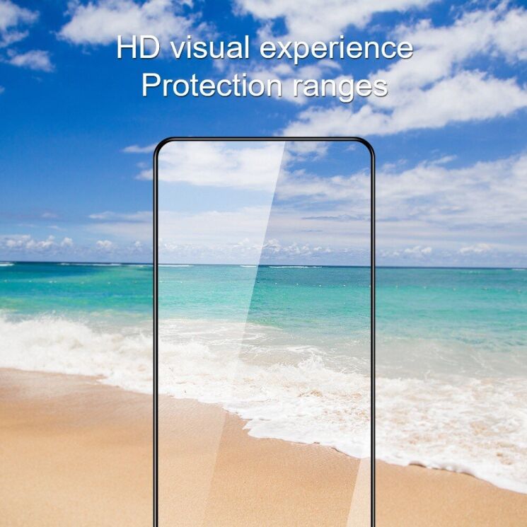 Захисне скло AMORUS Full Glue Tempered Glass для Xiaomi Redmi Note 11 Pro Global (4G/5G) / 11E Pro / 12 Pro - Black: фото 8 з 9
