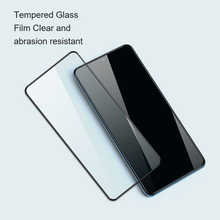 Защитное стекло AMORUS Full Glue Tempered Glass для Xiaomi Redmi Note 14 5G - Black: фото 4 из 9