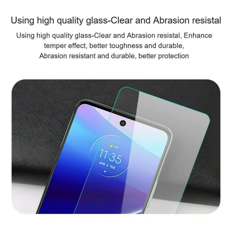 Защитное стекло AMORUS Ultra Clear для Motorola Edge 70 Max: фото 7 из 9