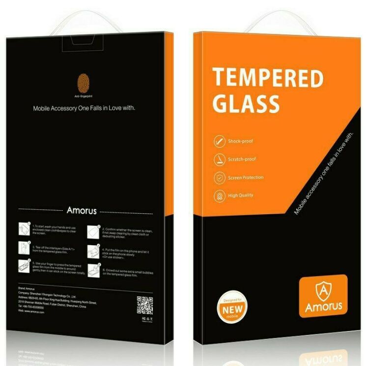 Защитное стекло AMORUS Ultra Clear для Motorola Edge 70 Max: фото 9 из 9