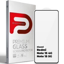Защитное стекло ArmorStandart Edge Glue Curved для Xiaomi Redmi Note 15 (4G/5G) / Poco M8 5G - Black: фото 1 из 7