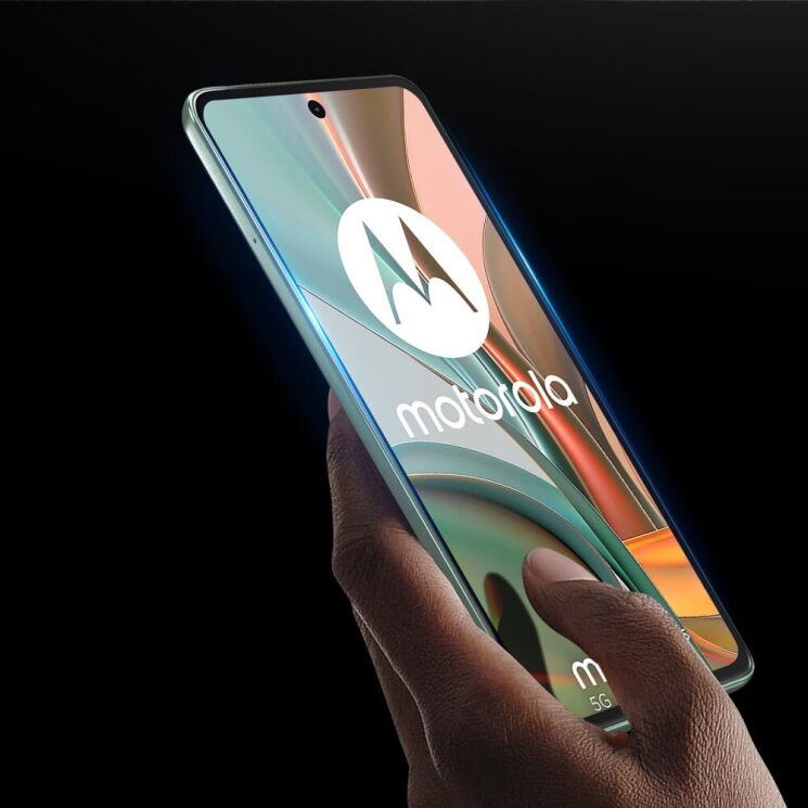 Защитное стекло DUX DUCIS Full Glue для Motorola Moto G75 - Black: фото 4 из 7