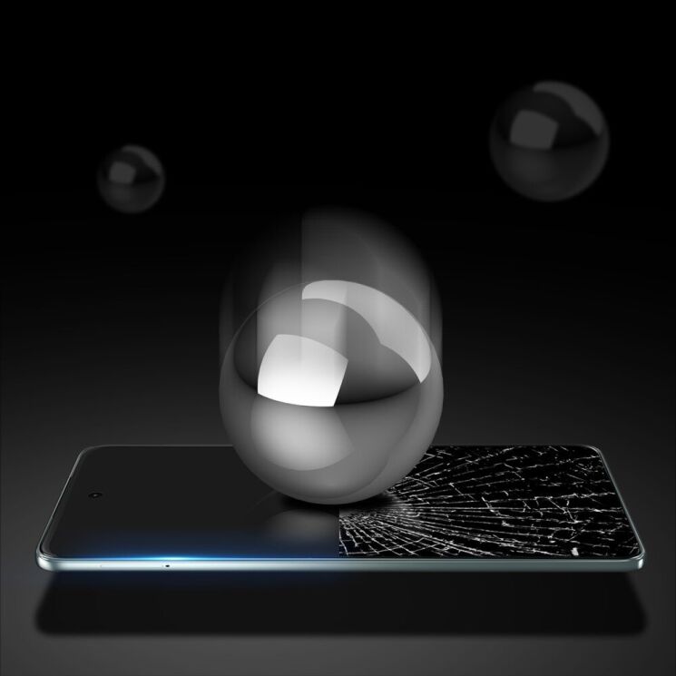 Защитное стекло DUX DUCIS Full Glue для Motorola Moto G75 - Black: фото 5 из 7