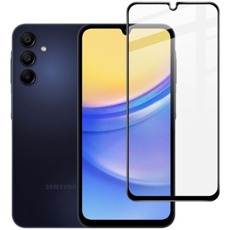 Защитное стекло IMAK 5D Pro+ Full Glue для Samsung Galaxy A16 (A165) - Black: фото 1 из 8