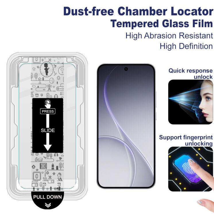 Защитное стекло IMAK H Install Screen Guard для OPPO Reno 15: фото 3 из 10