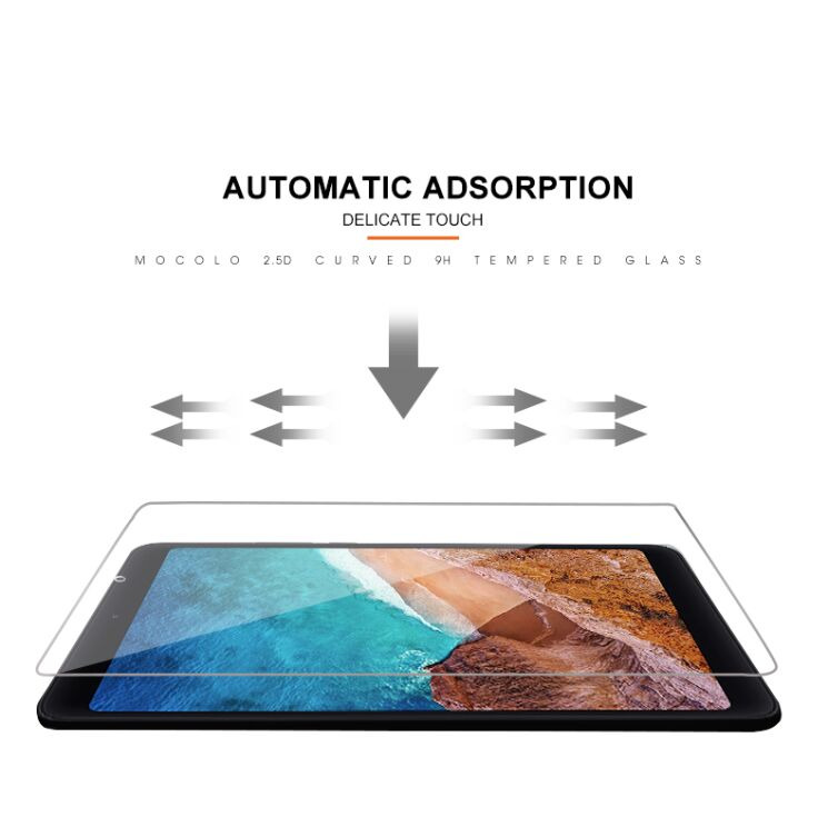 Защитное стекло MOCOLO 2.5D Arc Edge для Xiaomi Mi Pad 4 - Crystal: фото 6 из 9