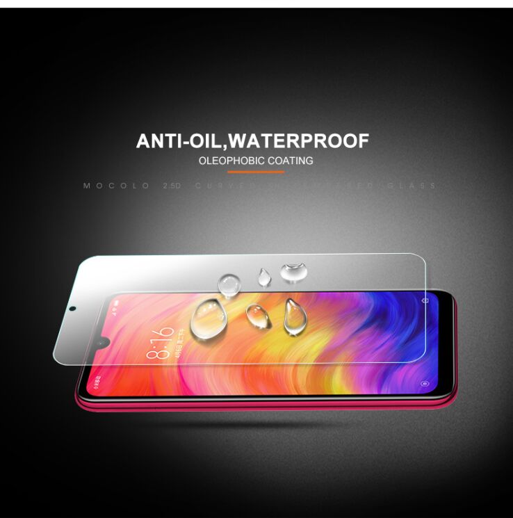 Защитное стекло MOCOLO 2.5D Arc Edge для Xiaomi Redmi Note 7 / Note 7 Pro: фото 11 из 13