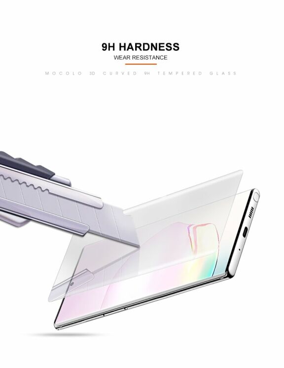 Защитное стекло MOCOLO 3D Curved UV Glass для Samsung Galaxy Note 20 Ultra (N985) (с лампой UV): фото 8 из 11