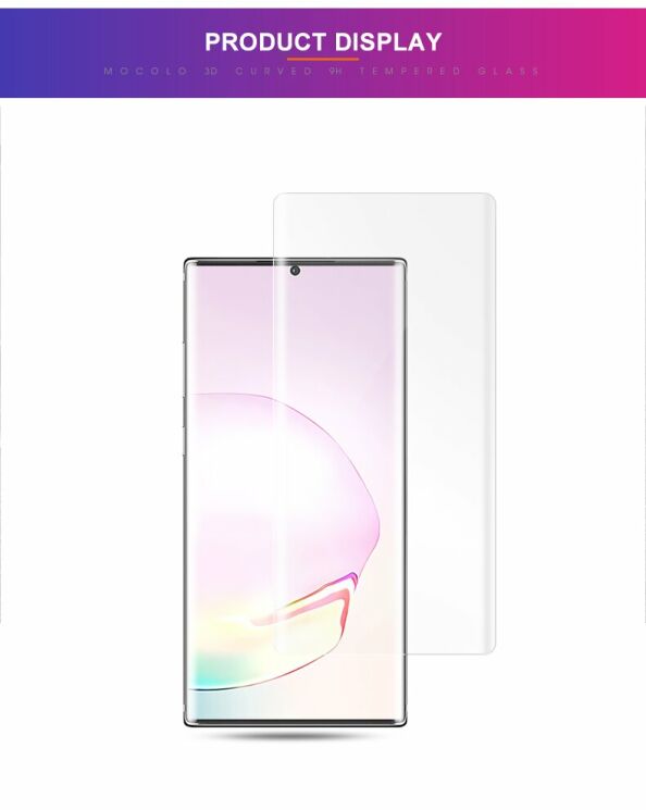 Защитное стекло MOCOLO 3D Curved UV Glass для Samsung Galaxy Note 20 Ultra (N985) (с лампой UV): фото 9 из 11