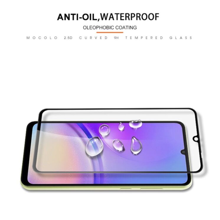 Защитное стекло MOCOLO Full Glue Cover для Samsung Galaxy A05 (A055) - Black: фото 7 из 8
