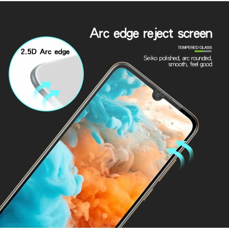 Защитное стекло MOFI 9H Full Cover Glass для Huawei Y6 2019 - Black: фото 7 из 14