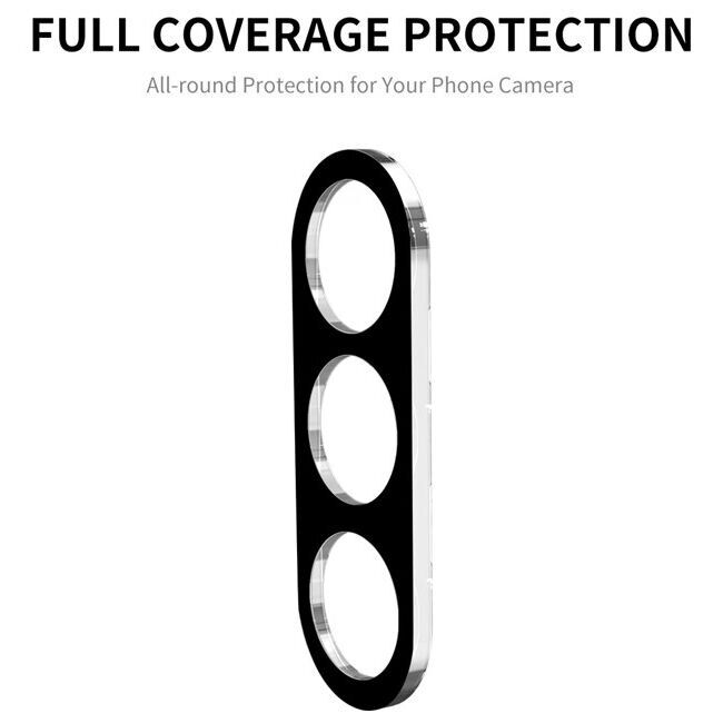 Защитное стекло на камеру ENKAY 9H Lens Protector для Samsung Galaxy Fold 5 - Black: фото 2 из 5