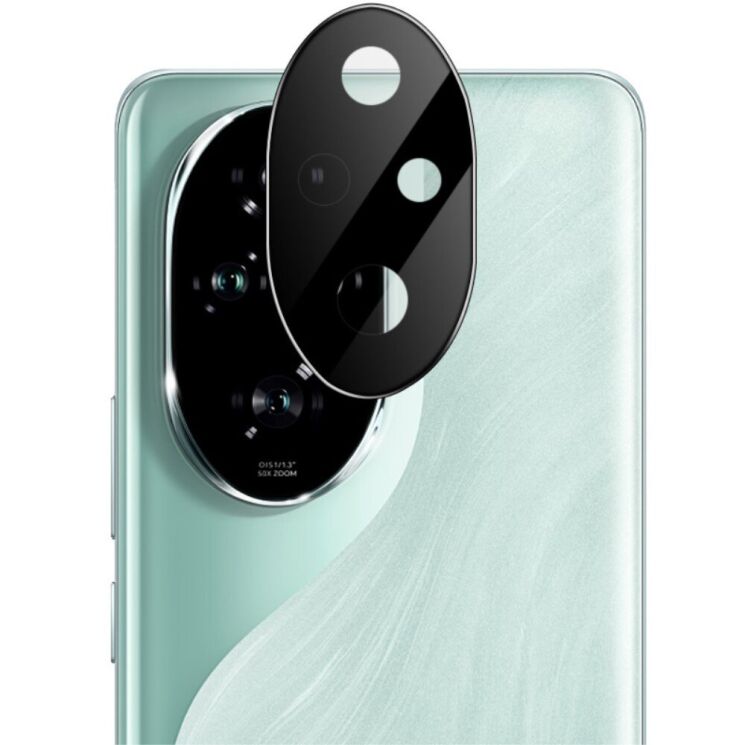 Защитное стекло на камеру IMAK Black Glass Lens для Honor 200 Pro - Black: фото 3 из 6