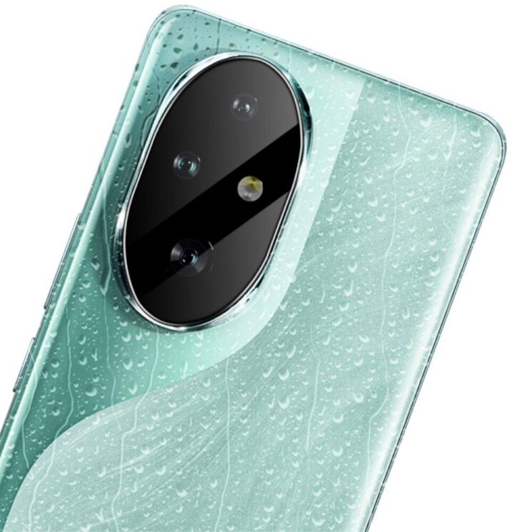 Защитное стекло на камеру IMAK Black Glass Lens для Honor 200 Pro - Black: фото 4 из 6