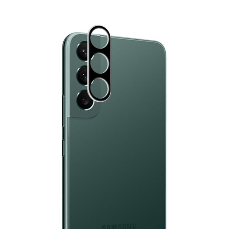 Защитное стекло на камеру MOCOLO Black Camera Lens для Samsung Galaxy S25 (S931) - Black: фото 2 из 6