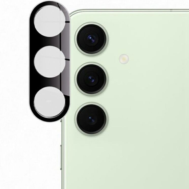 Защитное стекло на камеру RURIHAI Black Lens для Samsung Galaxy S25 Plus (S936) - Black: фото 1 из 5