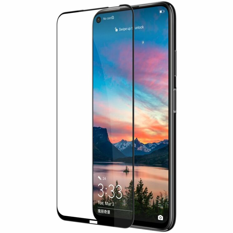 Защитное стекло NILLKIN Amazing CP+ PRO для Huawei P40 Lite - Black: фото 3 из 19
