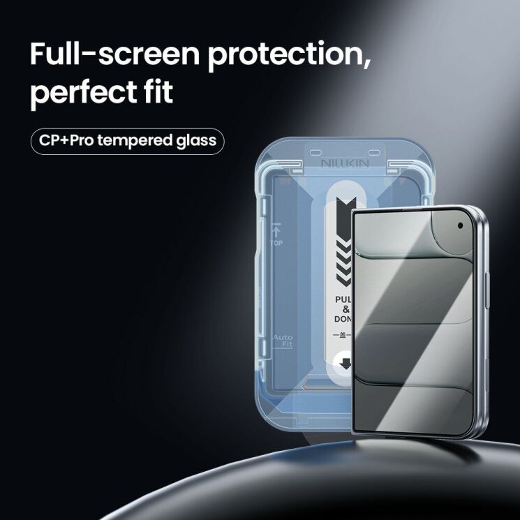 Защитное стекло NILLKIN Amazing CP+ PRO для iPhone Duo - Black: фото 5 из 15