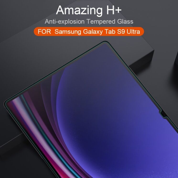 Защитное стекло NILLKIN Amazing H+ (FT) для Samsung Galaxy S9 Ultra / Tab S10 Ultra (X910/916/920/926) - Transparent: фото 6 из 14