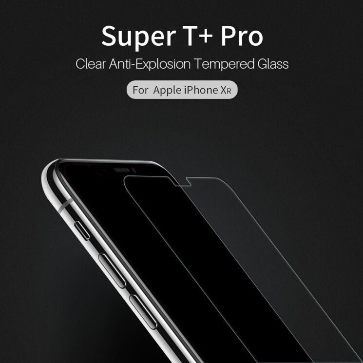 Захисне скло NILLKIN Super T+ Pro для Apple iPhone XR: фото 1 з 14