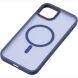 Защитный чехол 2Е Soft Touch MagSafe для iPhone 15 Plus - Dark Blue (339777DB). Фото 3 из 3