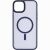Захисний чохол 2Е Soft Touch MagSafe для iPhone 15 Plus - Dark Blue: фото 1 з 3