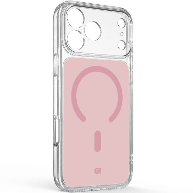 Захисний чохол ArmorStandart Clear Hybrid MagCase для iPhone 18 Pro Max / 17 Pro Max - Pink: фото 2 з 3